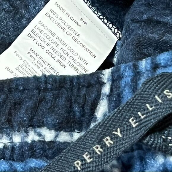 Perry Ellis Fleece Pajama Pants - Picture 5 of 7